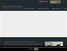 Tablet Screenshot of green-stone.fr